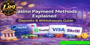 Payment Methods At L89 – Deposits And Withdrawals Guide | L89 Casino